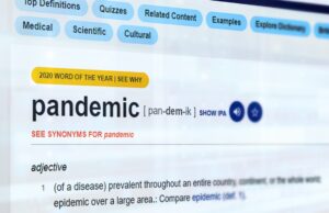 Πανδημία, η λέξη της χρονιάς για το 2020