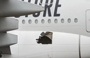 Ντουμπάι – Αυστραλία: 14 ώρες πτήσης με μία τρύπα στην άτρακτο