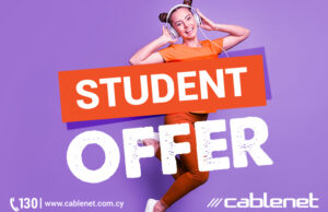 WOW Φοιτητική Προσφορά από την Cablenet!