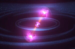 Ένας κοσμικός Μίδας: Βαρύτητα και φως από ένα χρυσό βαλς αστέρων νετρονίων