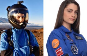 Ελένη Χαρίτωνος: Ενθουσιασμένη η νεαρή Κύπρια κατέφθασε στις εγκαταστάσεις της NASA (Photos)