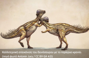 Ανακαλύφθηκαν δεινόσαυροι που φορούσαν… κράνος