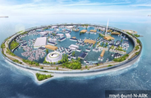 Μια πλωτή πόλη «Κιβωτός του Νώε» για 40 χιλιάδες ανθρώπους (βίντεο)