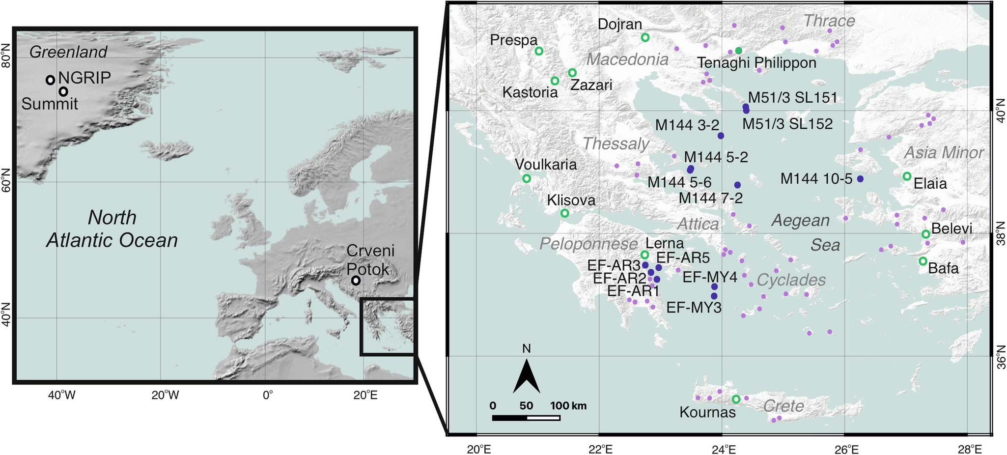 Οι αρχαίοι ελληνικοί και ρωμαϊκοί πολιτισμοί προκάλεσαν ρύπανση από μόλυβδο στην περιοχή του Αιγαίου, σύμφωνα με έρευνα