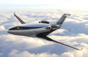 Φουτουριστικό επιβατηγό αεροσκάφος με οθόνες τηλεόρασης αντί παράθυρα