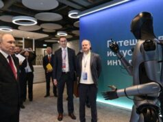 Ρομπότ που λειτουργεί με τη βοήθεια της ΤΝ χόρεψε για τον Βλαντίμιρ Πούτιν