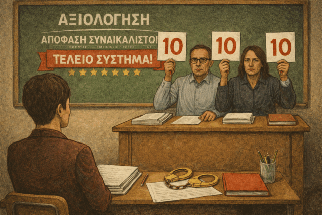 Ένα τεστ που συντάσσει ο εξεταζόμενος είναι σενάριο φλεγματικής κωμωδίας