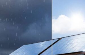Υβριδική συσκευή παράγει ενέργεια και από τον Ήλιο και από τη βροχή