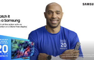 Η Samsung γιορτάζει 20 χρόνια ως το Νο.1 brand τηλεοράσεων παγκοσμίως με τον θρύλο του ποδοσφαίρου Thierry Henry